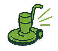 Floor machine illustration